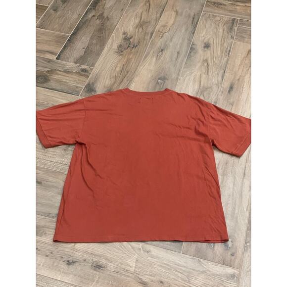 Espirit men’s t-shirt in burnt orange. Size large. - Picture 4 of 4